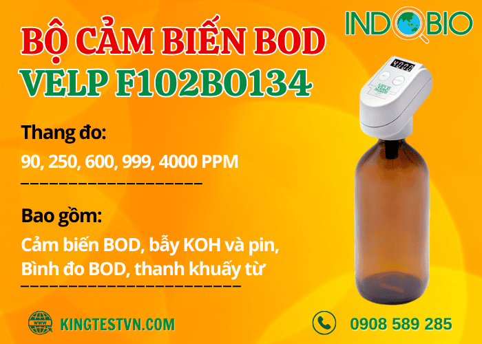 Bộ cảm biến đo BOD Velp F102BO134